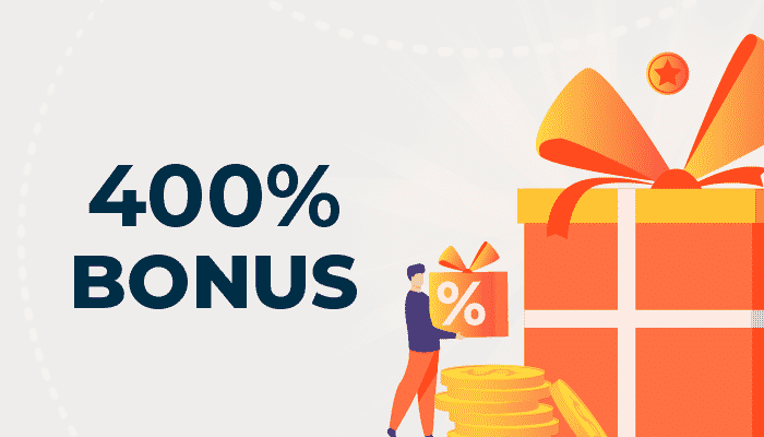 400% Casino Bonus